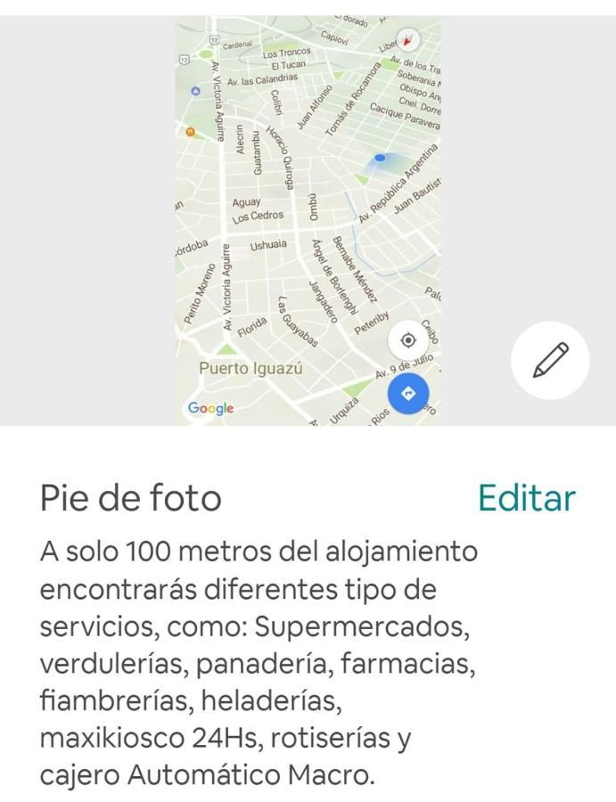 Iguazu Alojamiento "La Casa" 푸에르토이과수 외부 사진